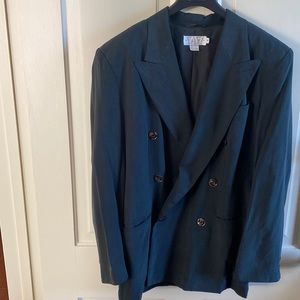 Menswear Silk double-breasted sport coat